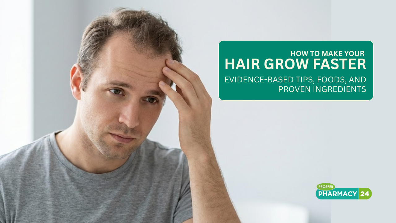 How to Grow Your Hair Faster | Proven Tips, Foods & Ingredients