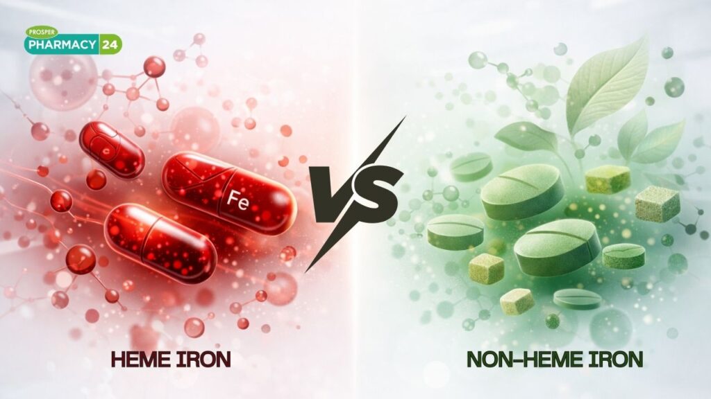 Heme vs Non-Heme Iron