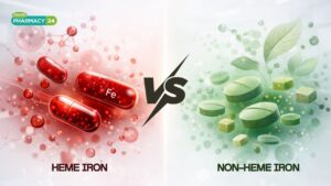 Heme vs Non-Heme Iron