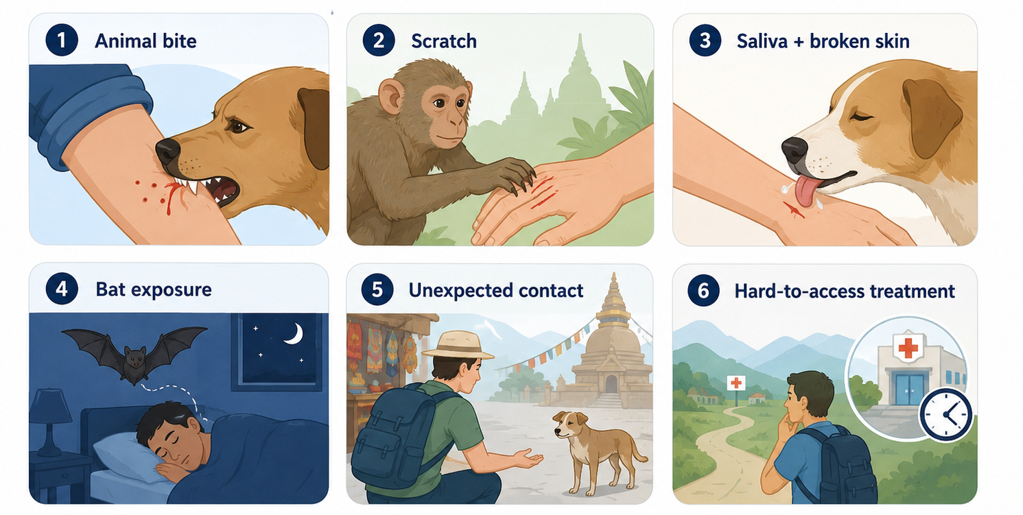 How rabies spreads infographic guide prosper pharmacy24