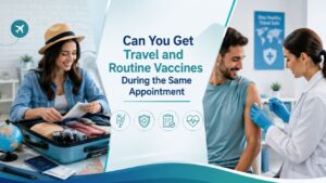 travel and routine vaccines